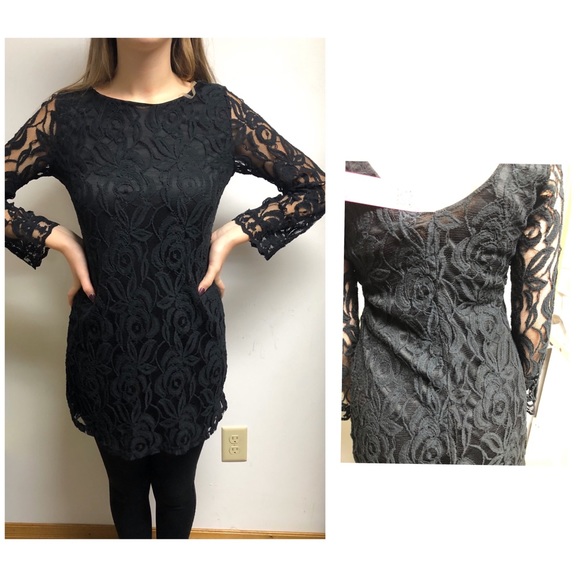 Beautiful Black Lace dress - Picture 2 of 7